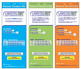 Lamictal ODT Titration