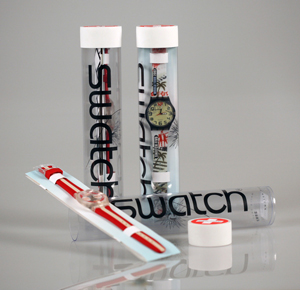 Часы Swatch в тубе