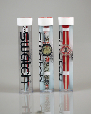Часы Swatch в тубе