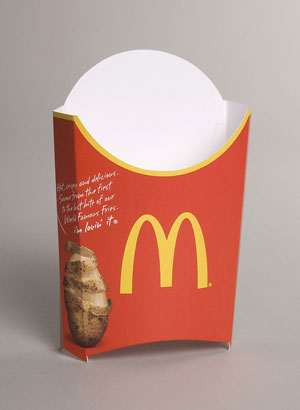 Новая упаковка McDonald