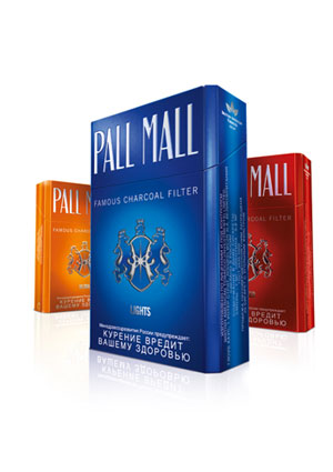 "БАТ Россия" провела редизайн сигаретных пачек Pall Mall