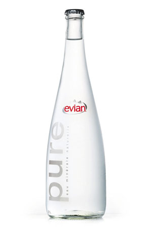 Gold Pentaward (напитки) - evian pure, Grand Angle Design (Франция)