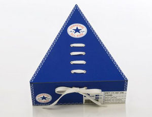 Коробка со шнуровкой для детской и подростковой обуви Converse All Star