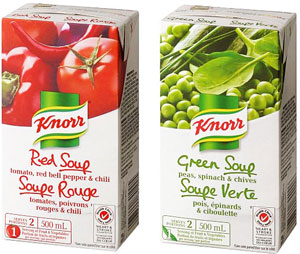 Супы быстрого приготовления Knorr