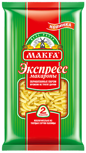 Макароны "Экспресс", обработанные паром