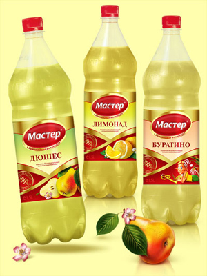 Лимонад "Мастер" в обновленной упаковке