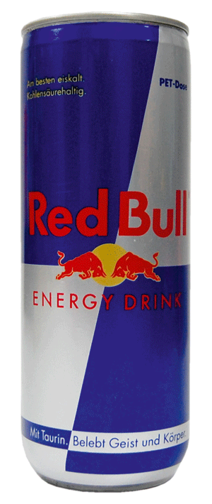 Энергетический напиток Red Bull в ПЭТ-банке