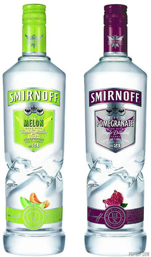 Водка Smirnoff со вкусом дыни и граната