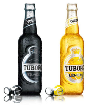  Tuborg Lemon  Tuborg Black