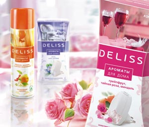 Освежители для воздуха Deliss в обновленной упаковке