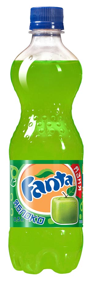 Газированный напиток Fanta Яблоко Азия