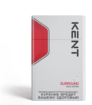 Сигареты Kent Surround с ацетатным фильтром нового поколения