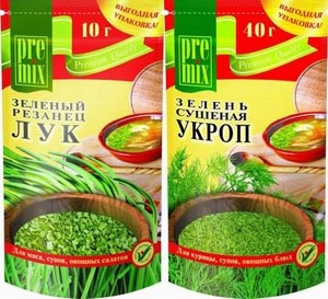 Специи Premix в упаковке дой-пак