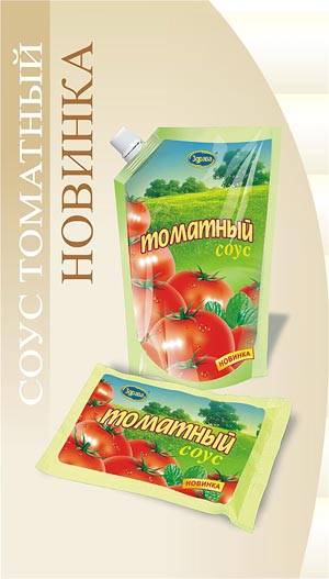 Слабо-острый соус Томатный. Здрава"