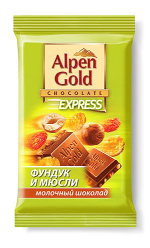 Шоколад Alpen Gold Express