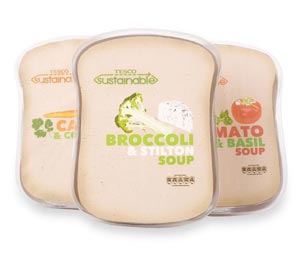 Концепт упаковки для супа Tesco