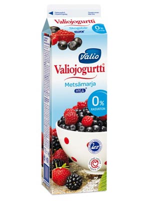 Йогурт "Валио" в обновленной упаковке