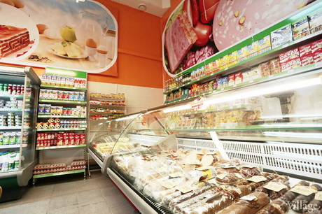 За продуктами во двор