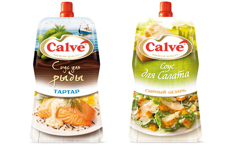 Новый дой-пак для Calvé