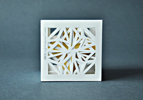 Паутина вокруг крема