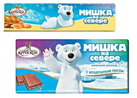 Медведь на обёртке