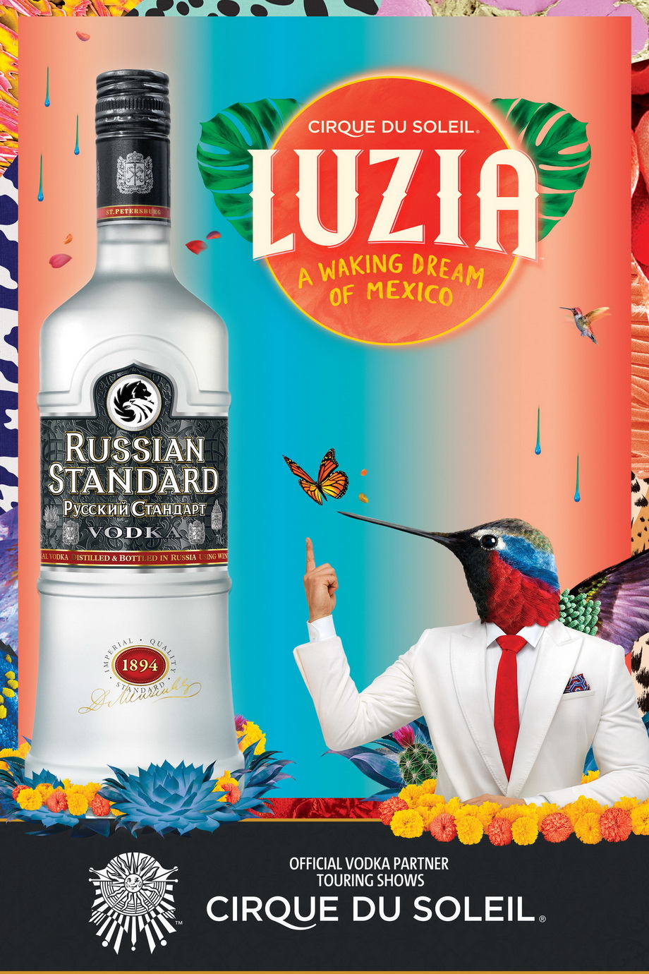 Водка «Русский Стандарт» — официальный партнер Cirque Du Soleil