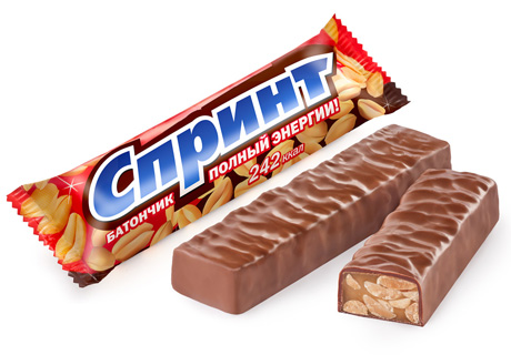 На что похож батончик?