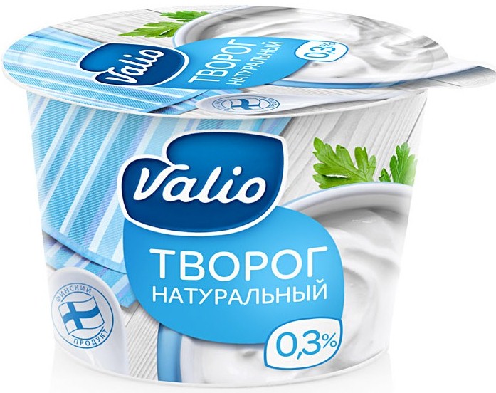 Новая упаковка творожных продуктов Valio станет гораздо заметнее